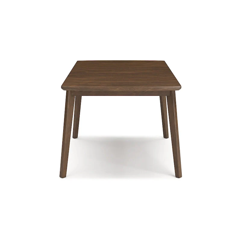 Signature Design by Ashley Lyncott Brown Rectangular Dining Butterfly Extension Table - 36W x 48/64D x 30H