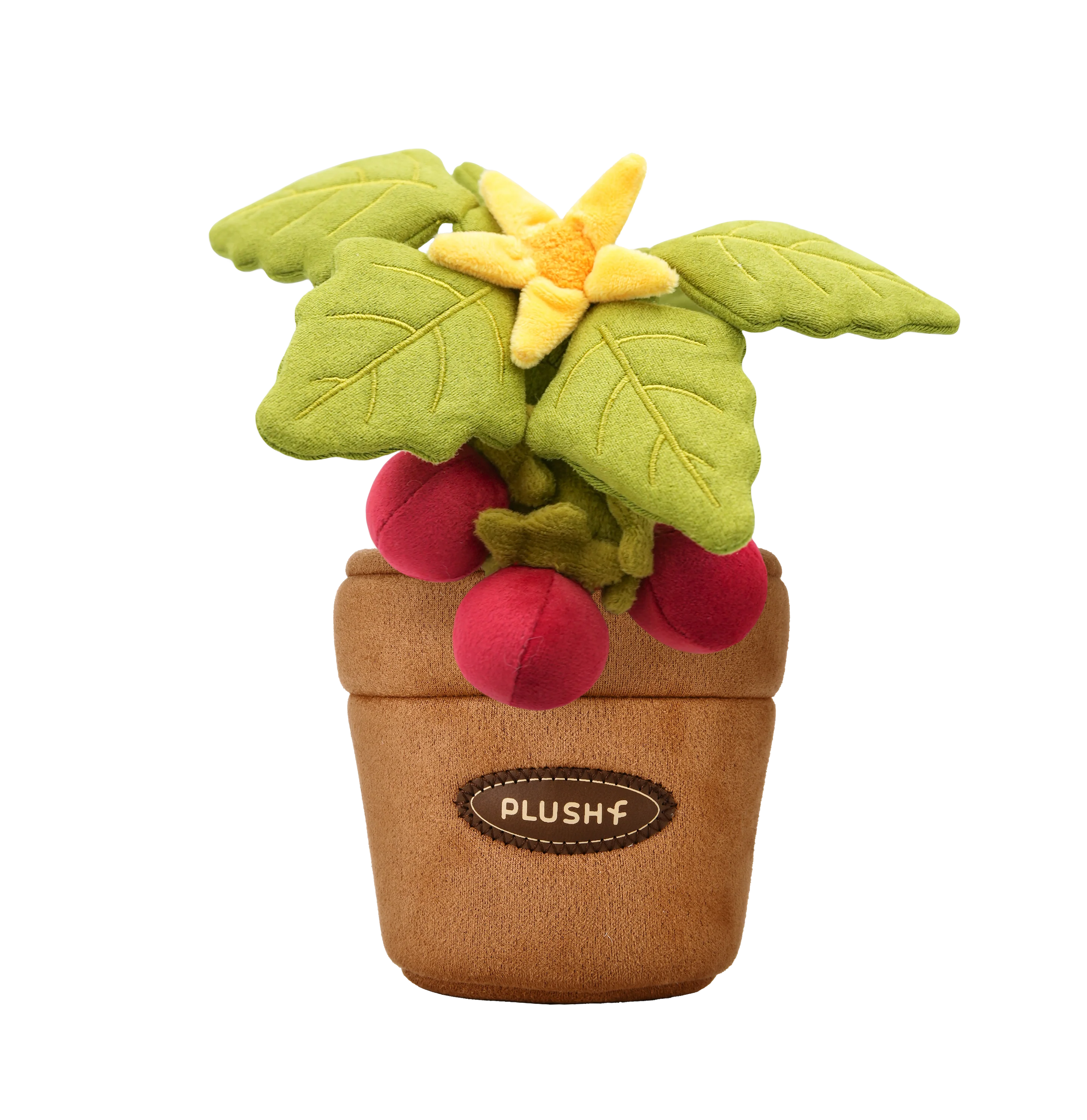 PlushWoods Tomato Plant Plush With Pot 20cm