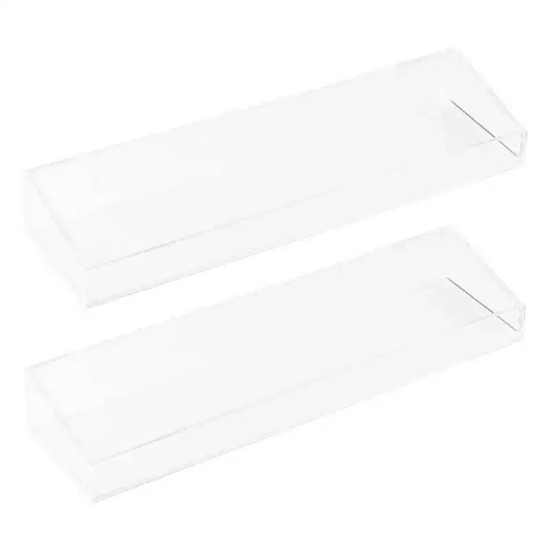 Clear Acrylic Floating Wall Shelf, 15
