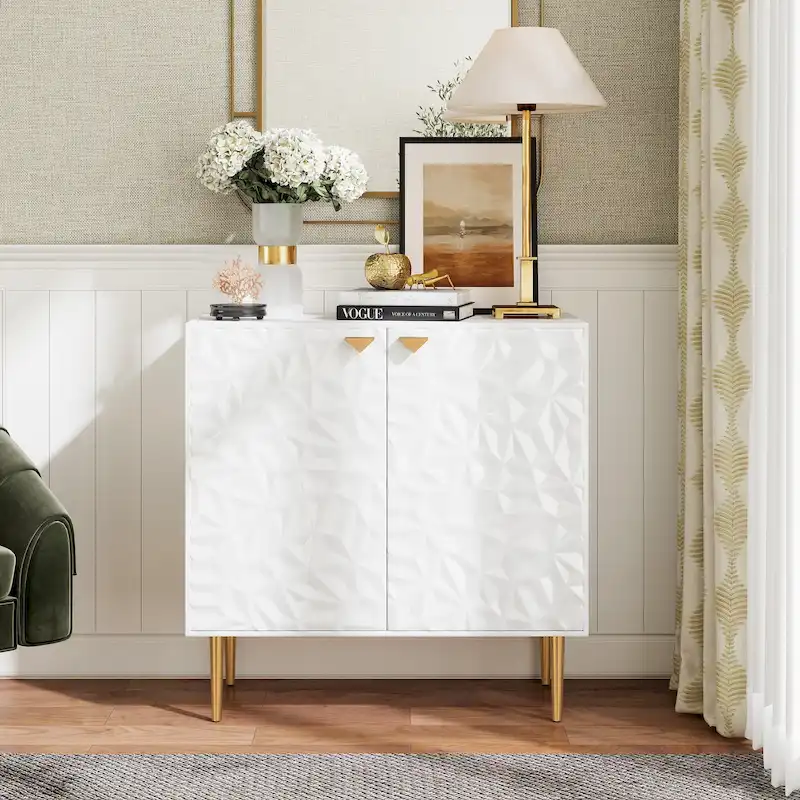 Clihome 2 Door Locker Storage Accent Cabinet