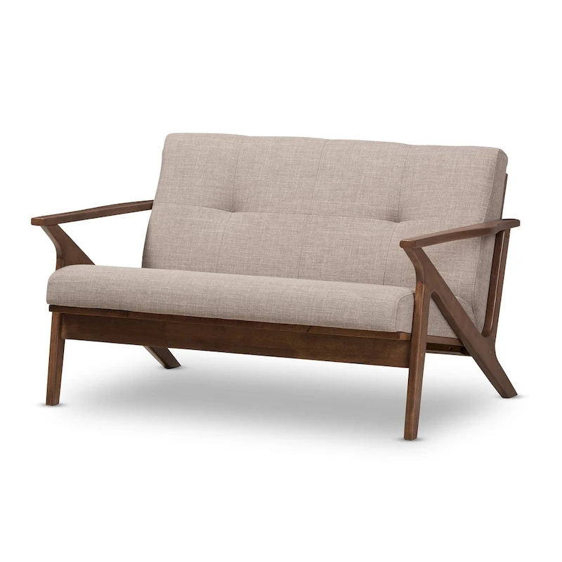Mid-Century Loveseat by Baxton Studio
