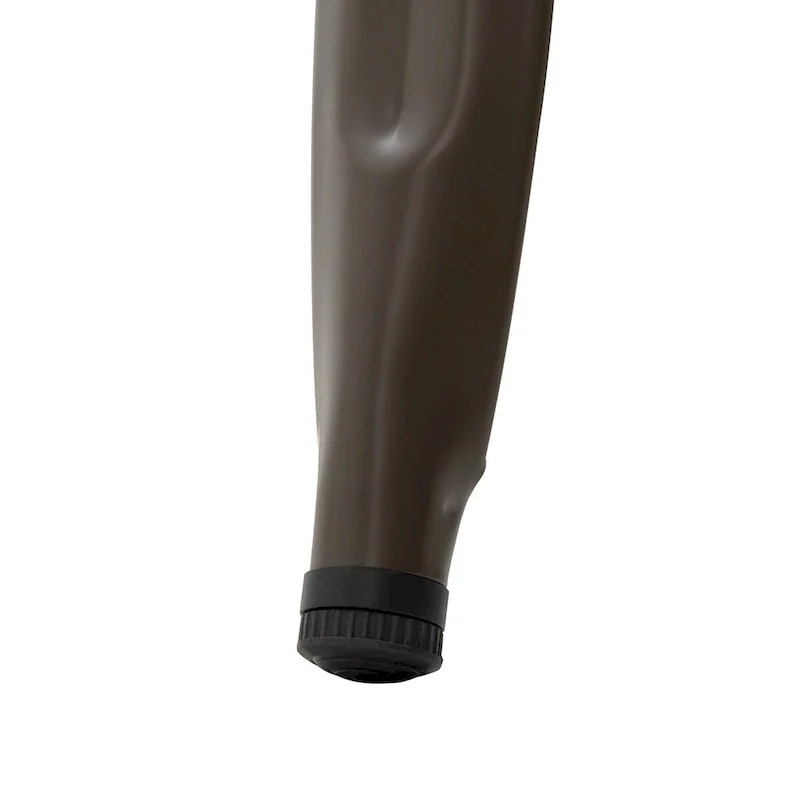 Glitzhome Farmhouse Industrial Rustic Steel Pub/Bar Table Wood Top