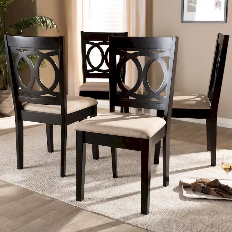 Modern and Contemporary Dining Chair 4-Piece Set