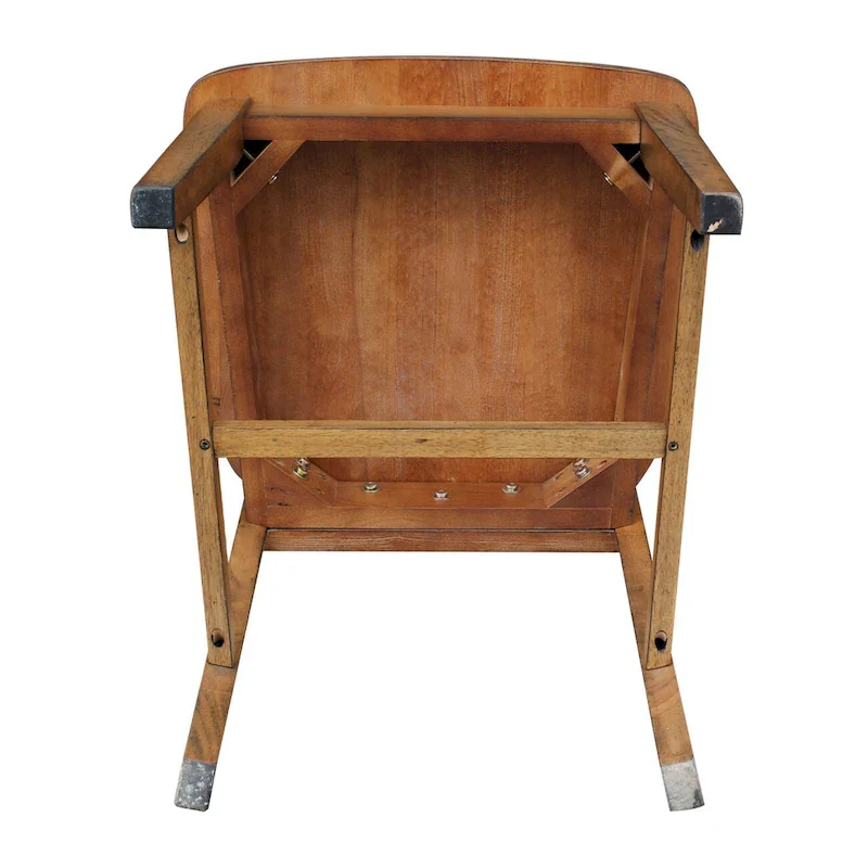 Solid Wood Mission Dining Side Chairs, Set of 2