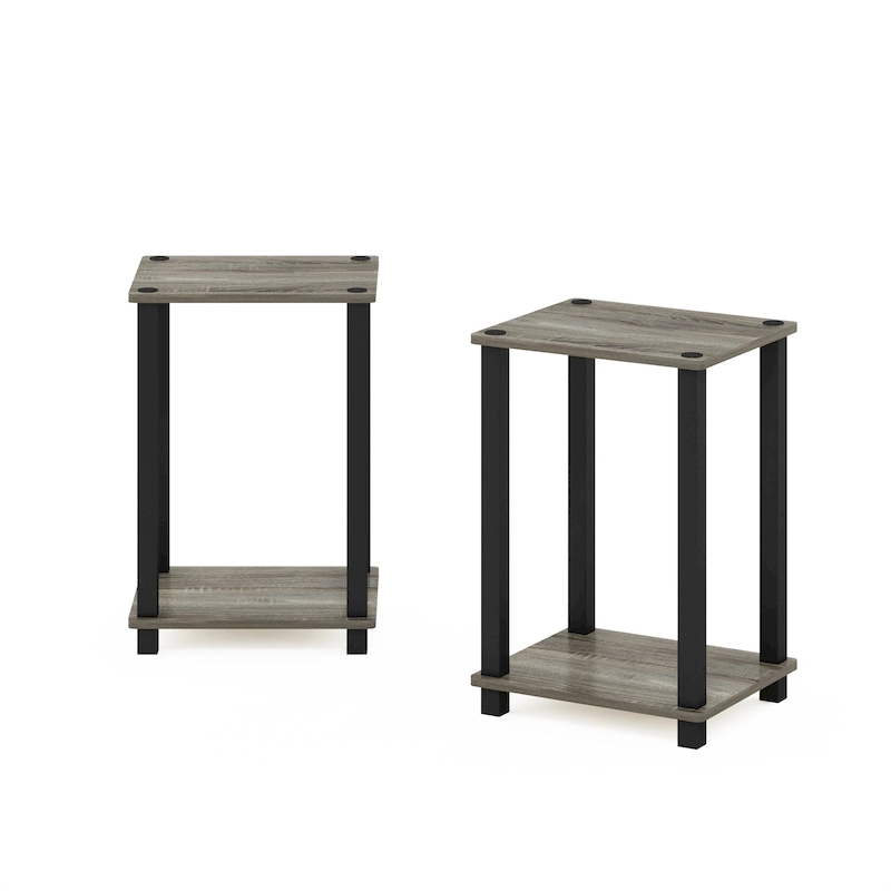 Furinno Simplistic End Table, Small, Set of 2