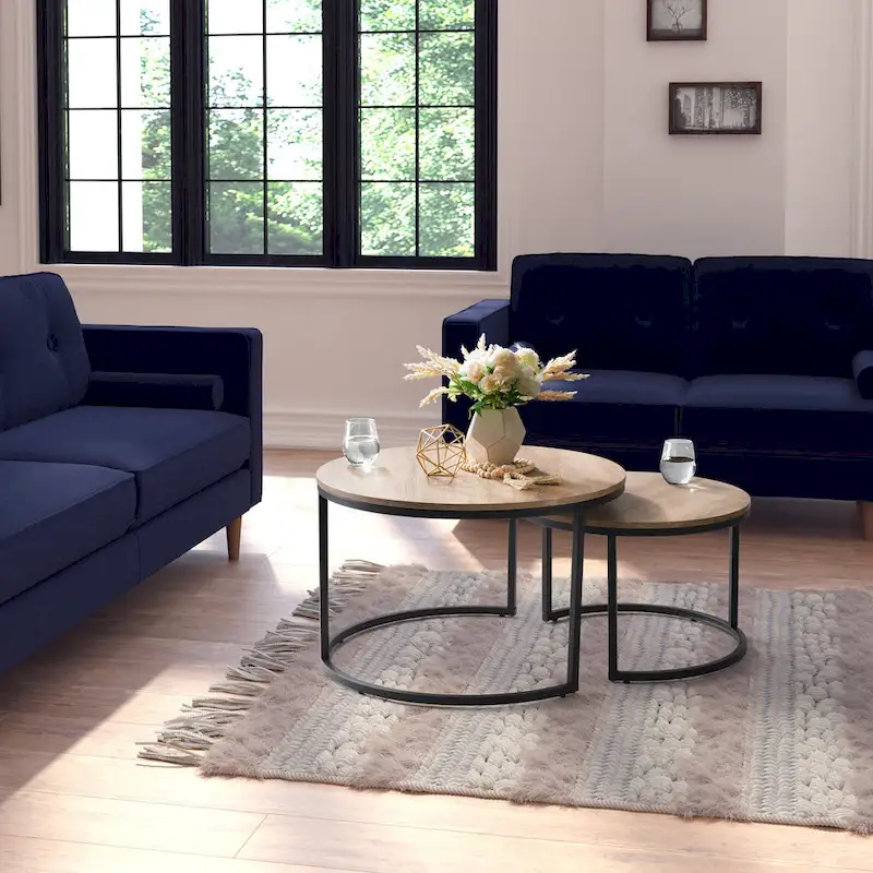 Set of 2 Nesting Coffee Tables