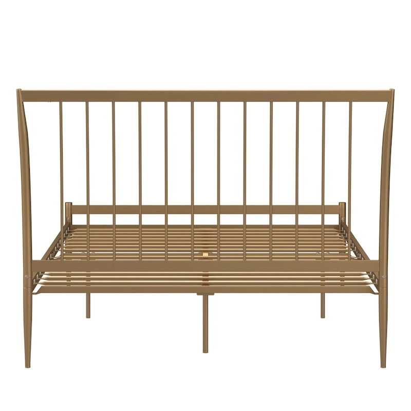 Parkcrest Gold Metal Bed by iNSPIRE Q Bold
