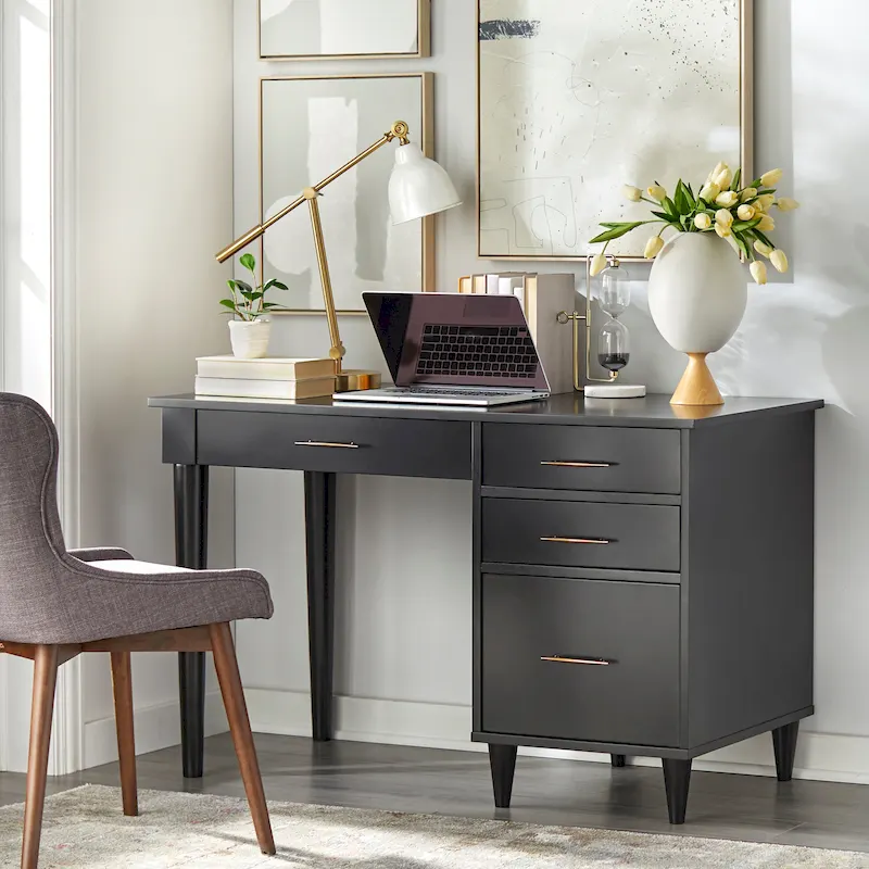 Lifestorey Ana Mid-Century Modern Desk