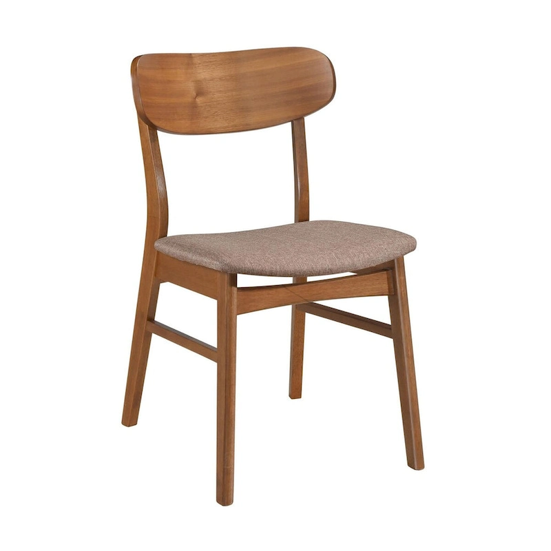 Whisten Walnut 5-piece Solid Wood Dining Set