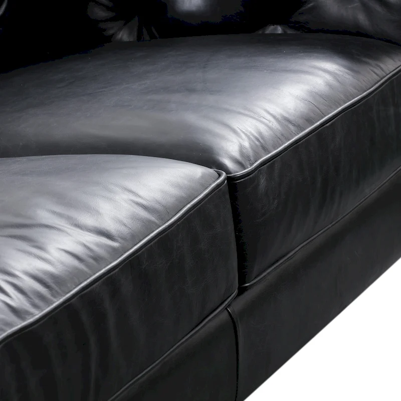 Poly & Bark Essex 89 Sofa - Full Grain Genuine Italian Leather