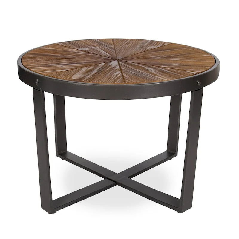 Kate and Laurel Gerhardt Round Coffee Table - 24x24x15.5