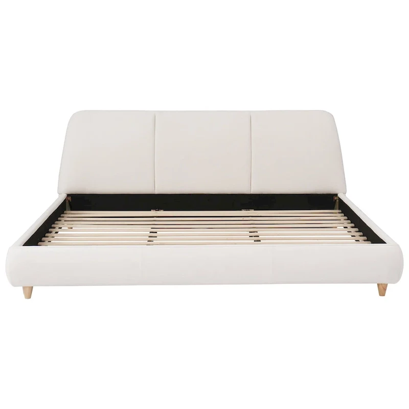 Christopher Knight Home- Mitchell Modern Upholstered Bed Frame