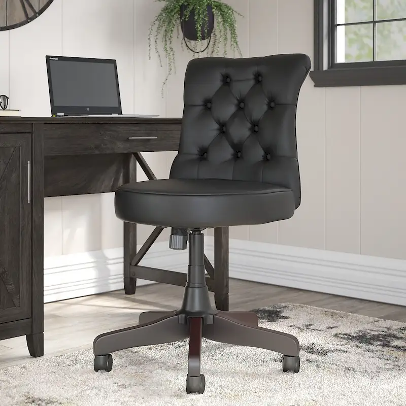 Key West Mid Back Tufted Office Chair by Bush Furniture