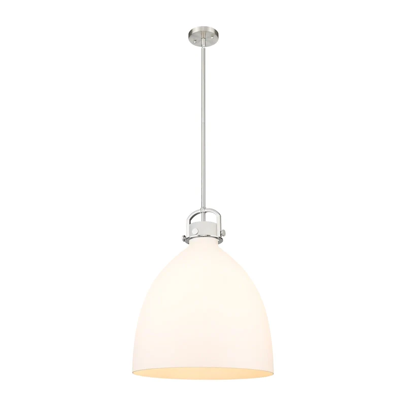 Innovations Lighting Newton Bell - 1 Light 18  Stem Hung Pendant