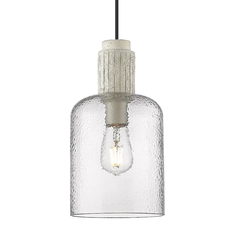 Pedra Small Pendant - Matte Black