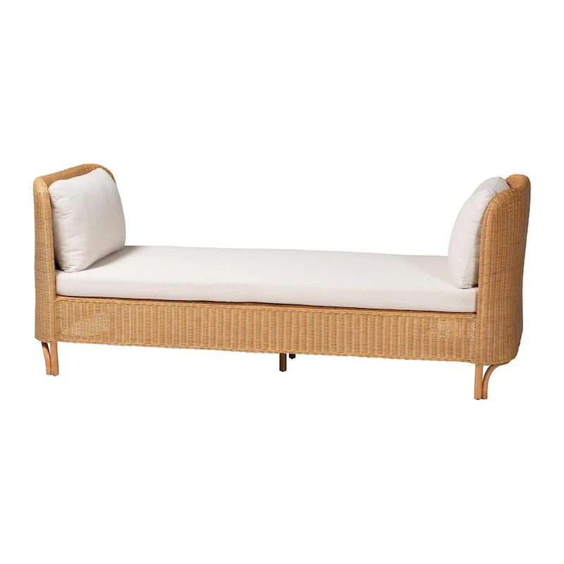 Diva Bohemian Light Honey Rattan Daybed