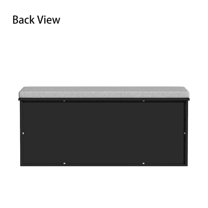 Chic Pet Haven: Luxe Wooden Dog Crate & Designer Home Bench - 47.2