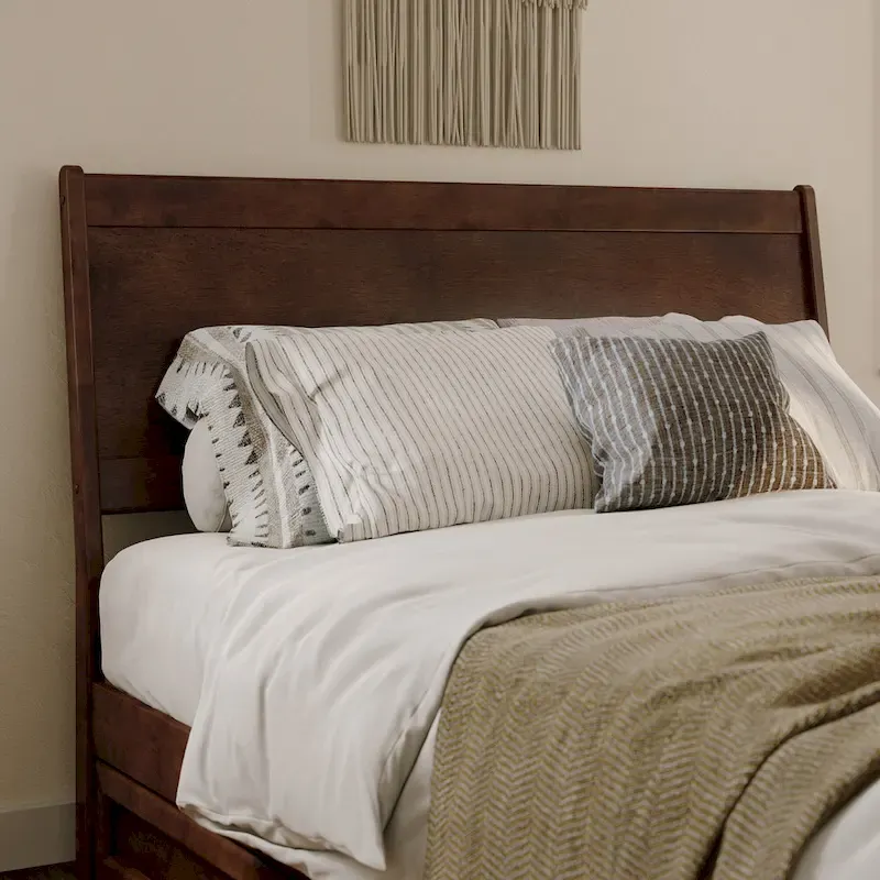 Casanova Solid Wood Panel Headboard
