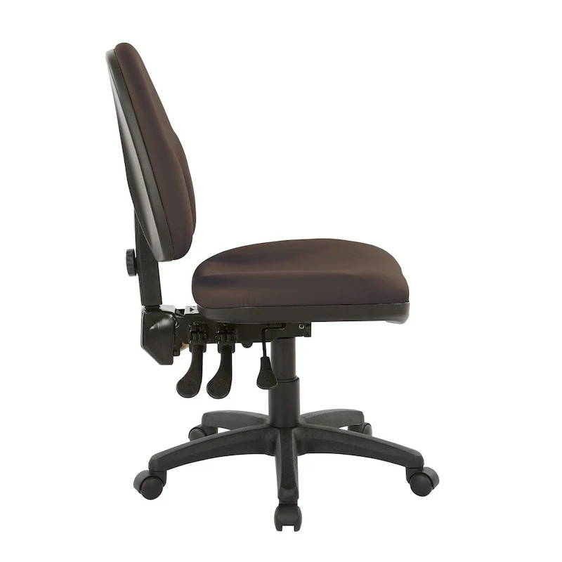 Dual Function Fabricated Ergonomic Office Chair