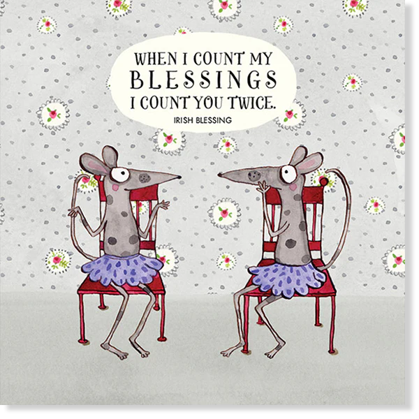 Affirmations - Twigseeds Friendship Card - When I Count - K027