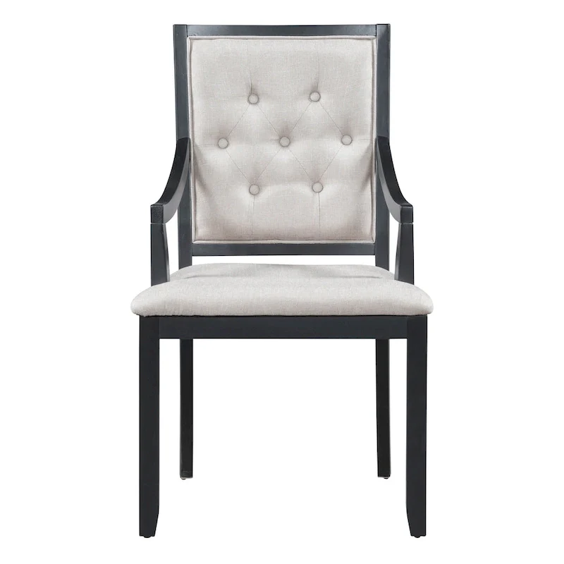 Nestfair Retro 5-piece Dining Set with 4 Chairs and Extendable Table