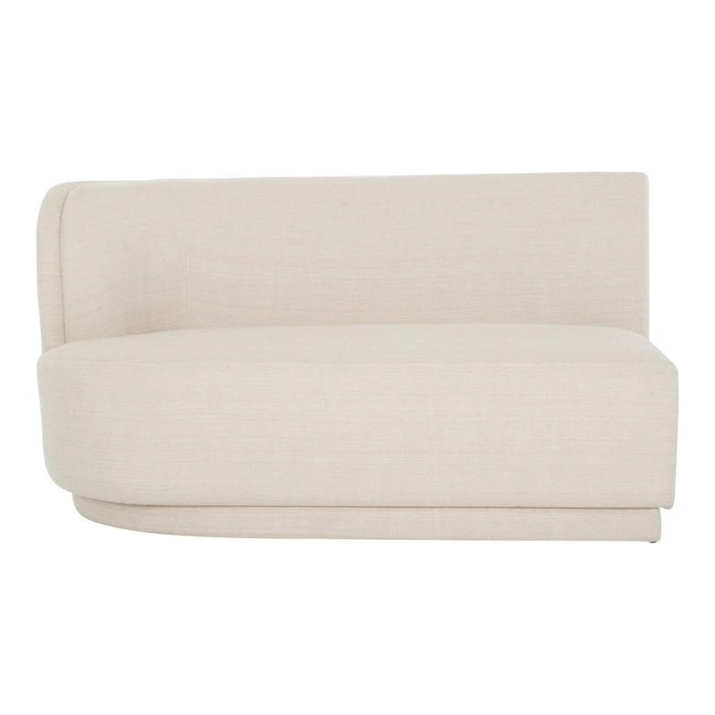 Aurelle Home Yanelli Modern 2-seat Left Sofa