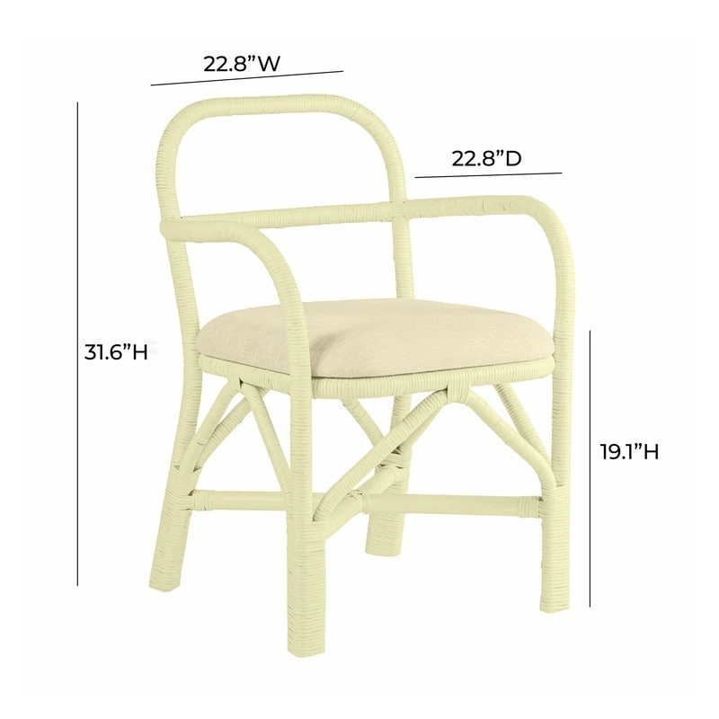 Ginny Rattan Dining Chair