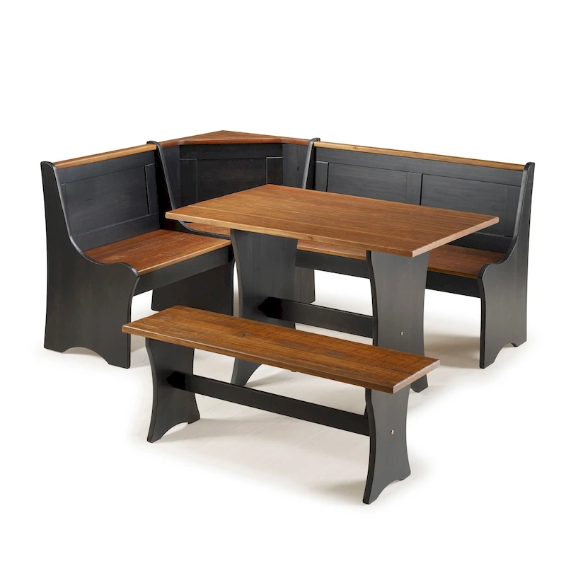 Linon Hillcrest 3-Piece Storage Nook