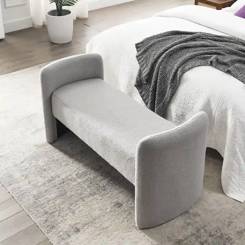 Modern Bench for Bedroom End of Bed
