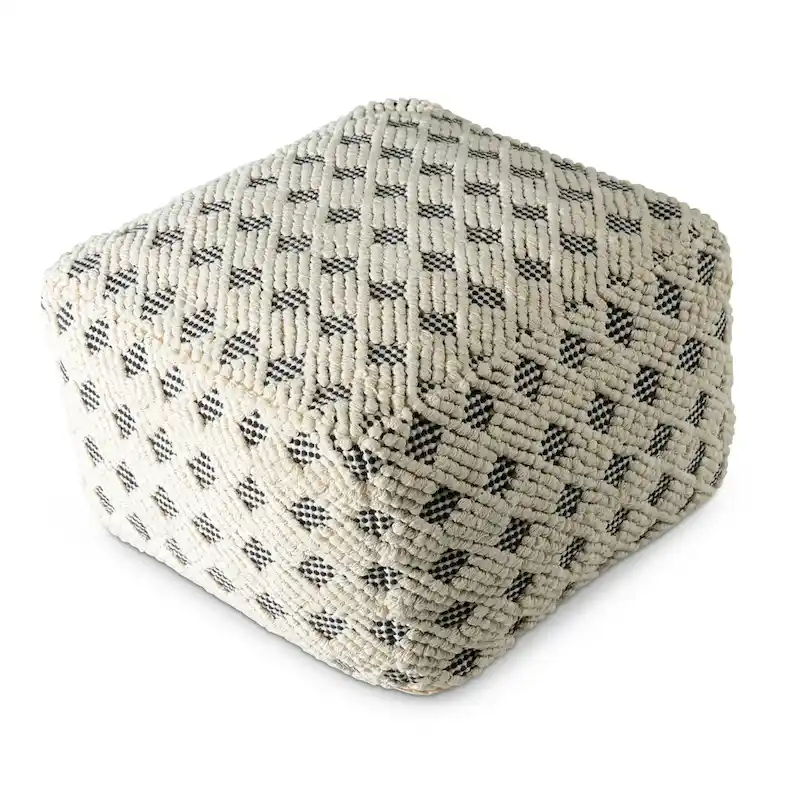 Steve Silver Kembel Pouf Ottoman