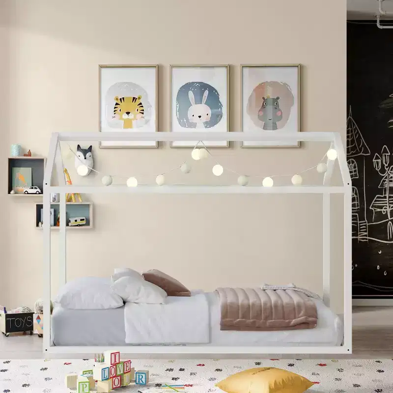 ChaletPosh Wooden Canopy Bed