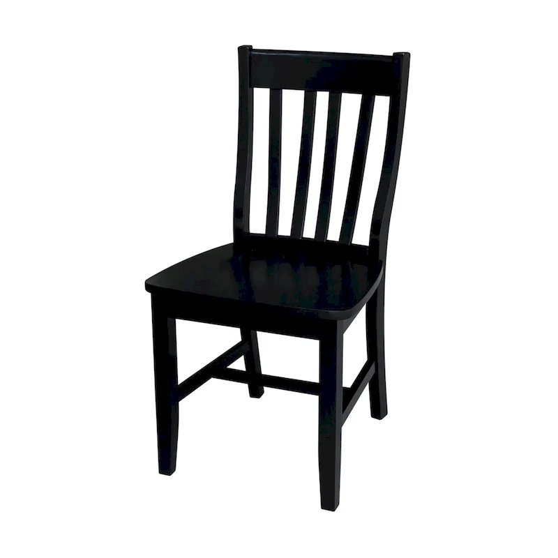 Quince Solid Wood Schoolhouse Chairs, Set of 2