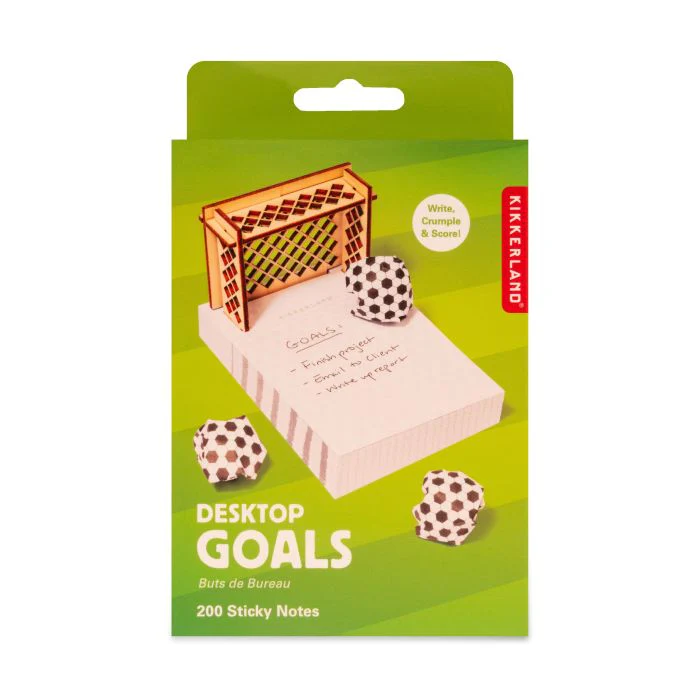 Kikkerland Desktop Goals 8.7x12x7.5cm