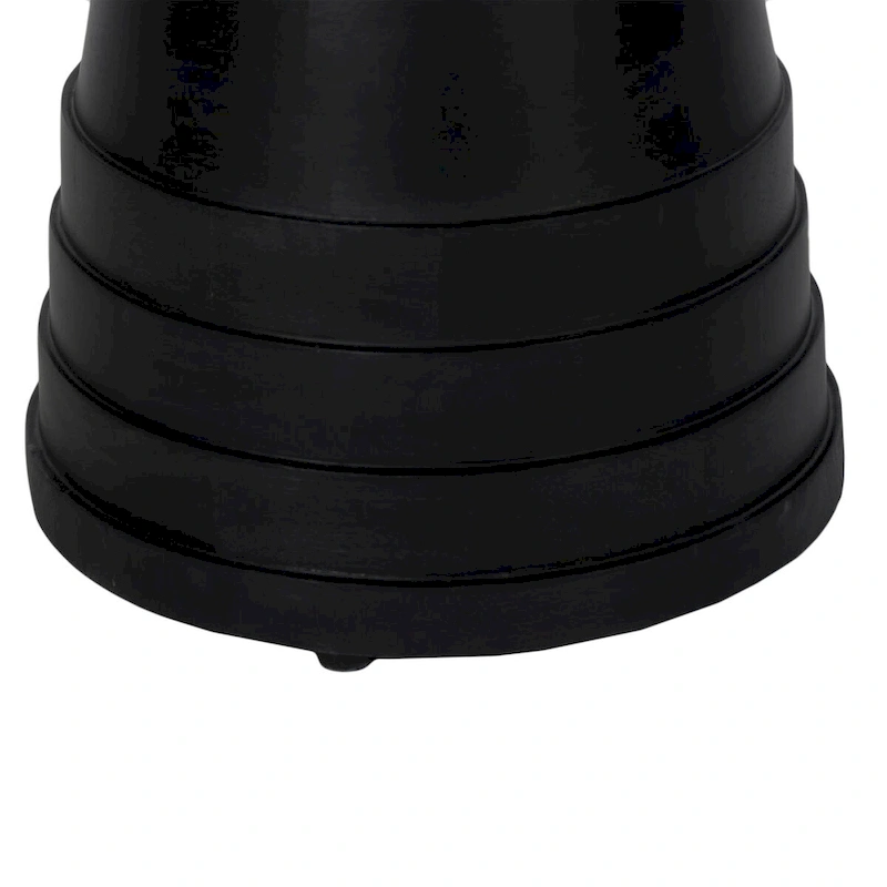 16 in Solid Wood Round End Table