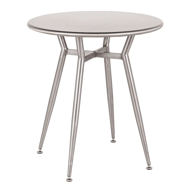 Carbon Loft Barton Industrial Round Dinette Table