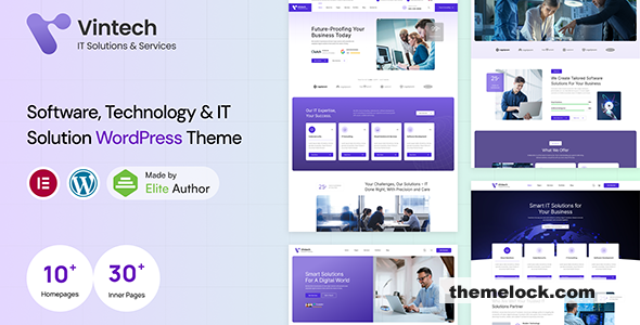 Vintech v1.0.1 - Technology & IT Solutions WordPress Theme