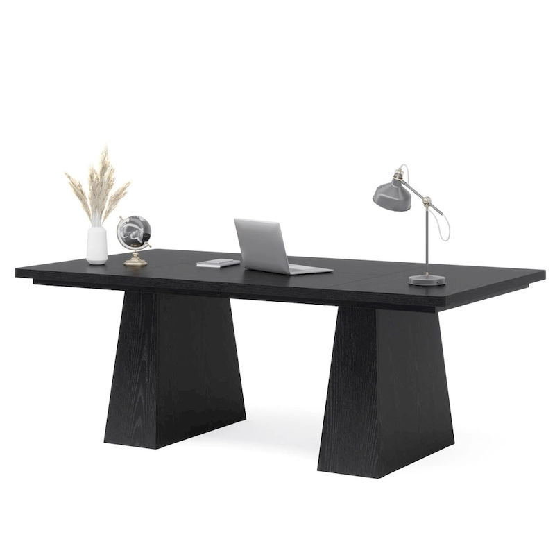 63 Inches Modern Executive Office Desk Large Computer Conference Table