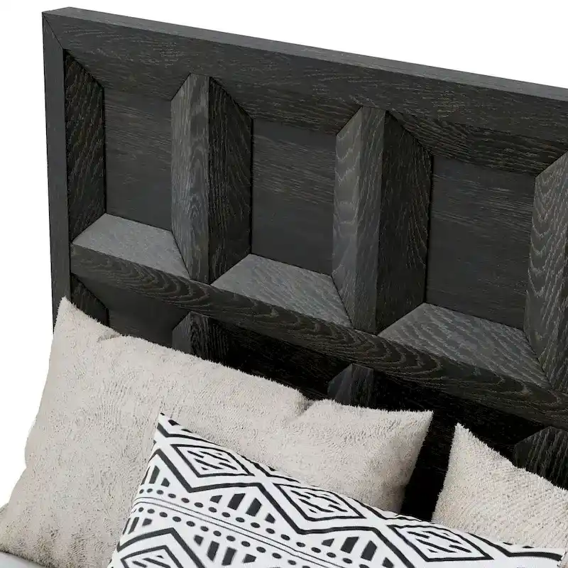 Furniture of America Durem Modern Classic Wood Panel Bed