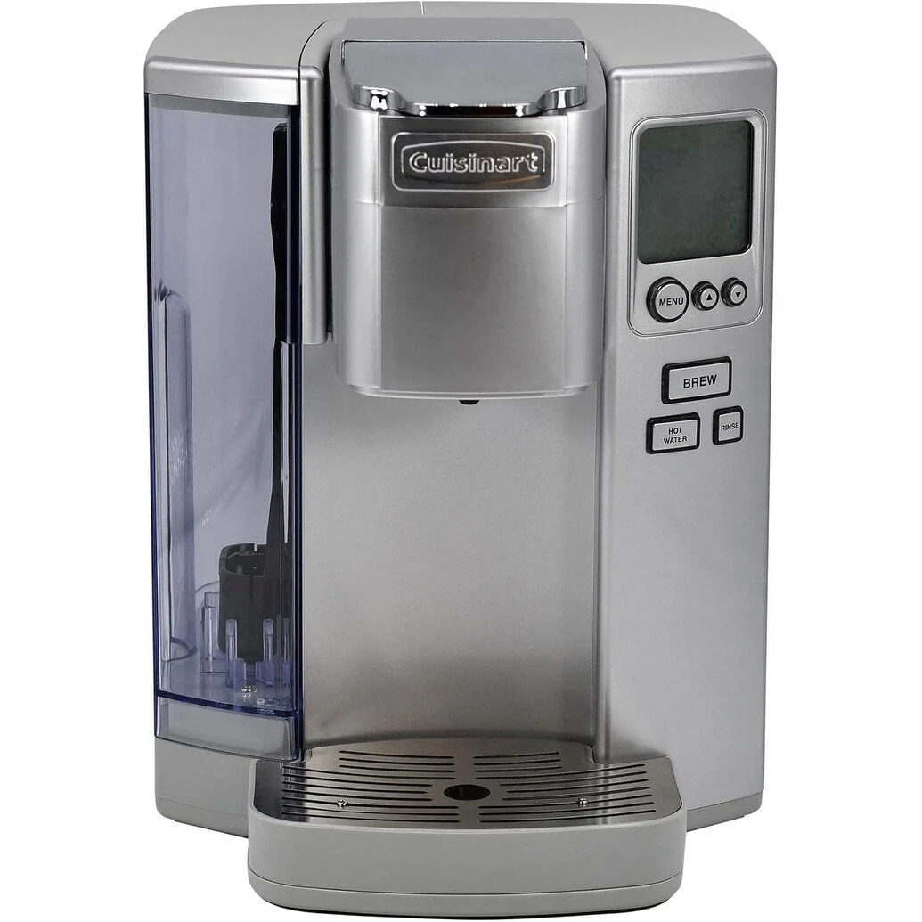 Cuisinart Single Serve Coffee Maker, 72oz, Programmable, Steel
