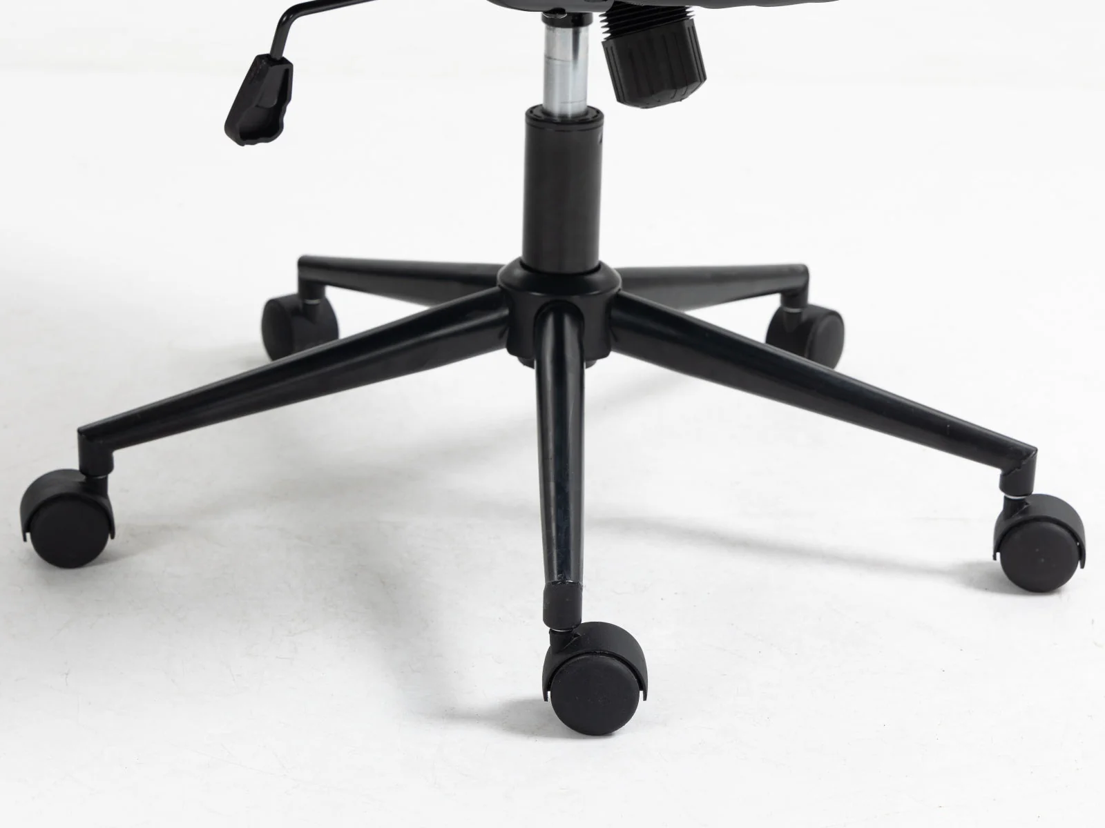 Walker Edison | Brown Ergonomic Faux Leather Desk Rolling Swivel Chair