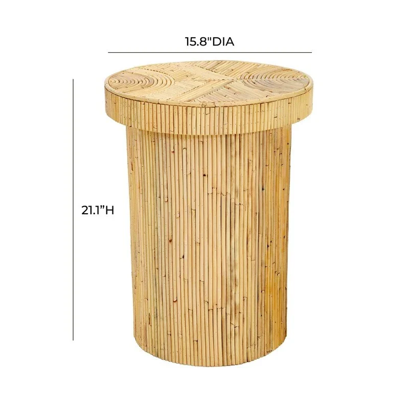 Acadia Rattan Side Table