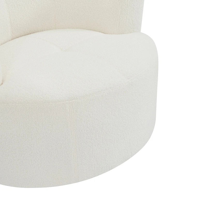 360Swivel Chair Upholstered Accent Barrel Chair