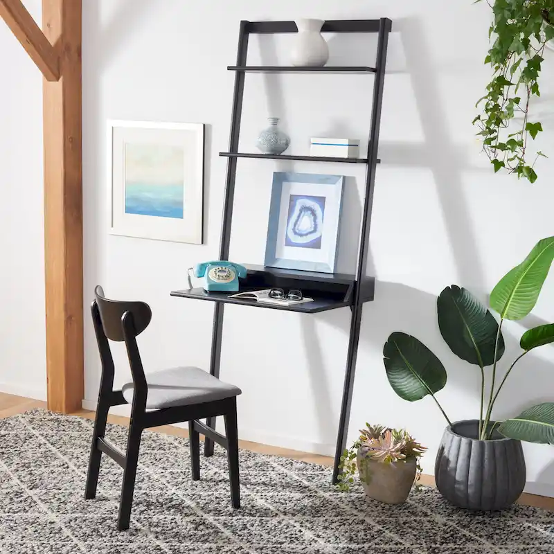 SAFAVIEH Leoma 2-Shelf Leaning Desk