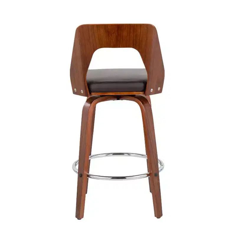 Set of 2 Trilogy Upholstered Counter Height Barstools - Lumisource