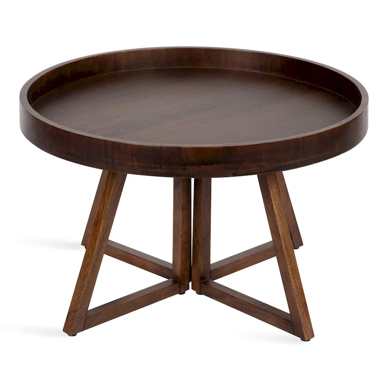 Kate and Laurel Avery 30-inch Round Coffee Table - 30 Diameter