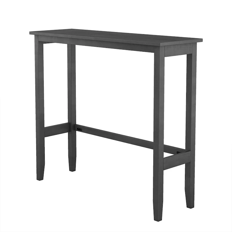 3-Piece Dining Table and Chair Set, Small Counter Height Table and Chair Set with Kitchen Breakfast Nook and 2 Chairs