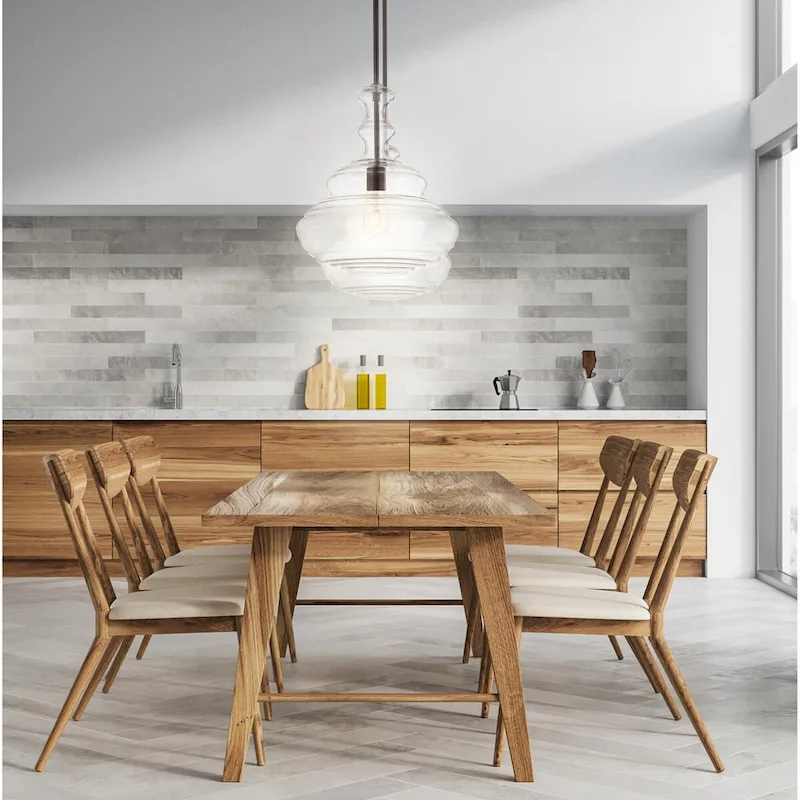 Monkey 13.37  Glass/Metal LED Pendant, by JONATHAN Y