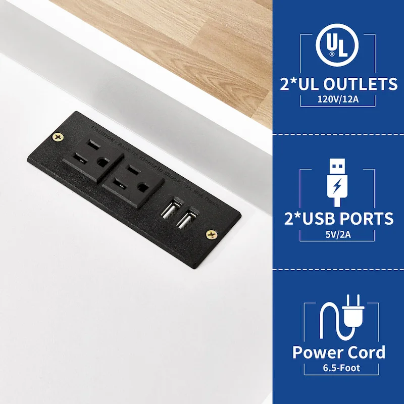 2-Drawer Lateral File Cabinet with Lock, 31.5