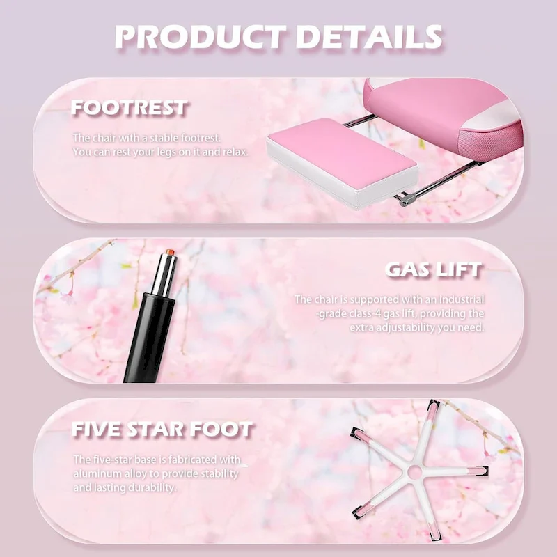 BOSSIN Racing Style Gaming Chair,300 lbs Big and Tall gamer chair High Back Computer Chair