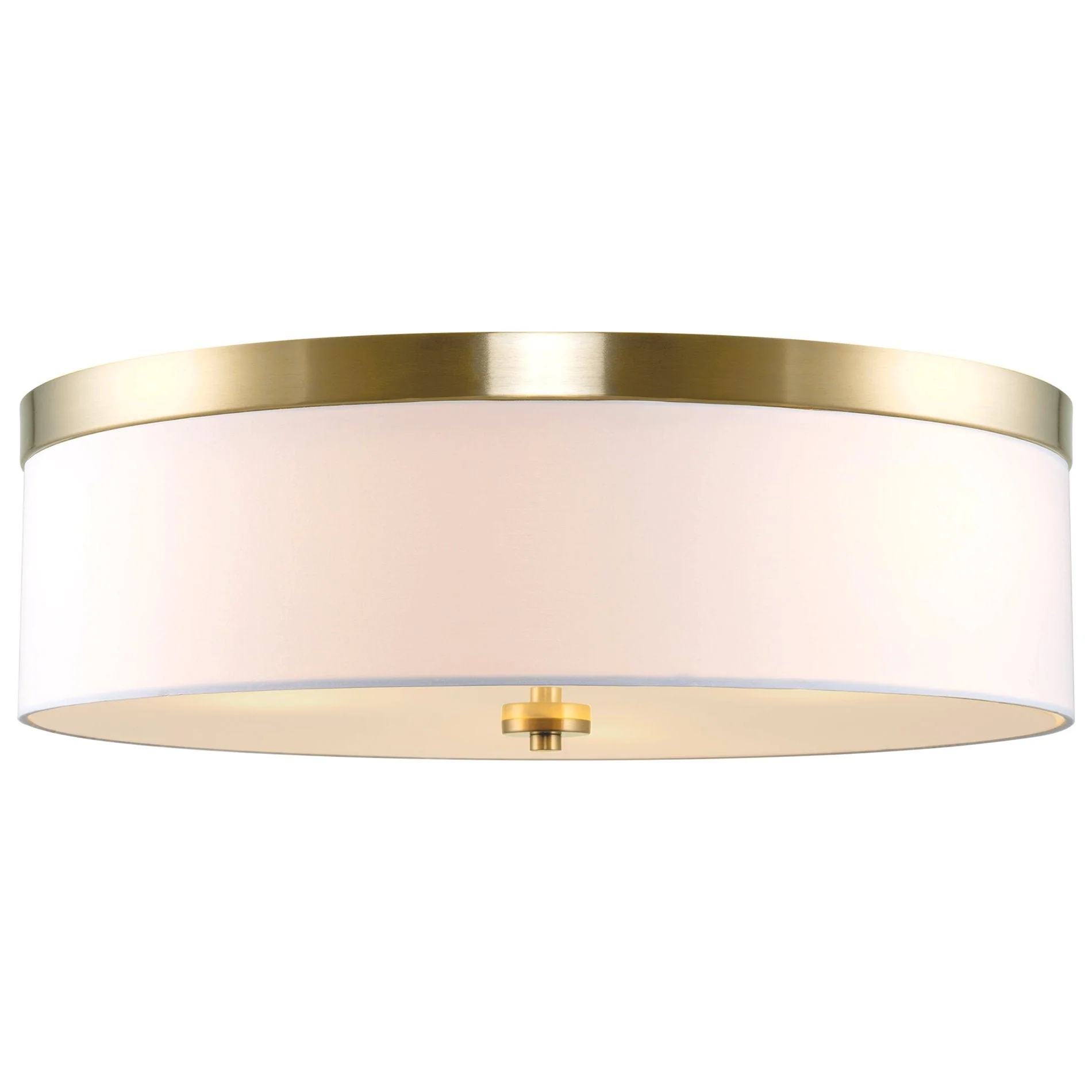 Walker 20 Large Mid-Century Modern 3-Light Flush Mount Ceiling Light